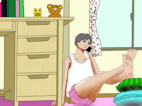 サンプル画像1:真夏のなつみ(つぶあんドーナッツ) [d_535064]