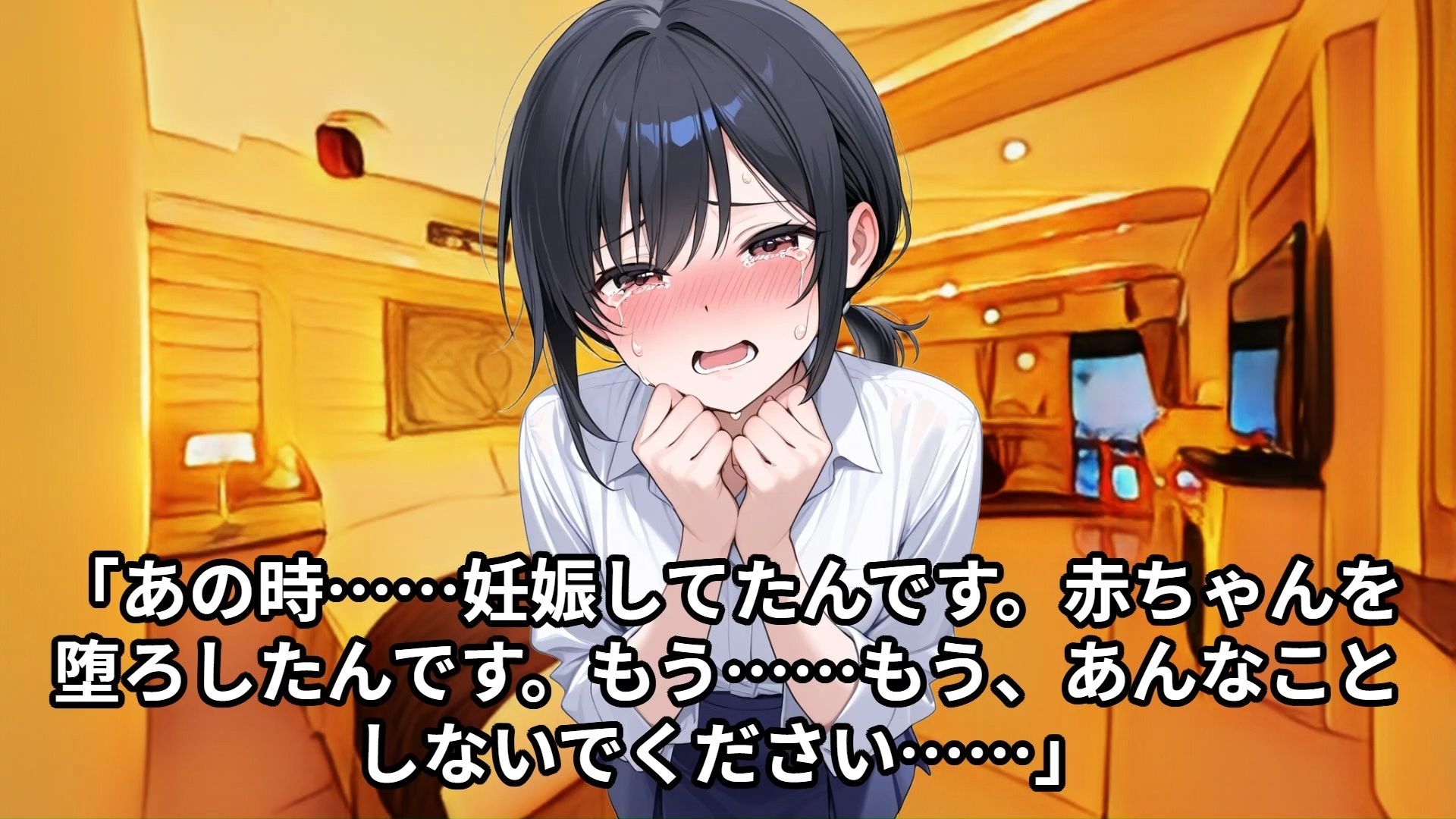 サンプル画像6:【少女痴●体験告白】高身長175cmの女子校生が目の前に立ってて勝手にビビった俺、実はただの気弱で可憐な子だったので、満員電車で弄んでしまった話（中編）(少女痴●体験告白) [d_535234]