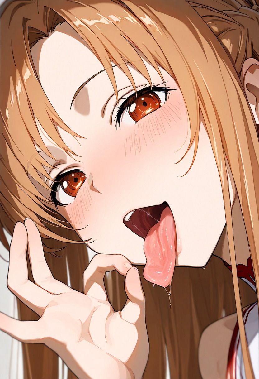 アスナさんのえちえちフェラポーズ Vol.1+Vol.2の画像1