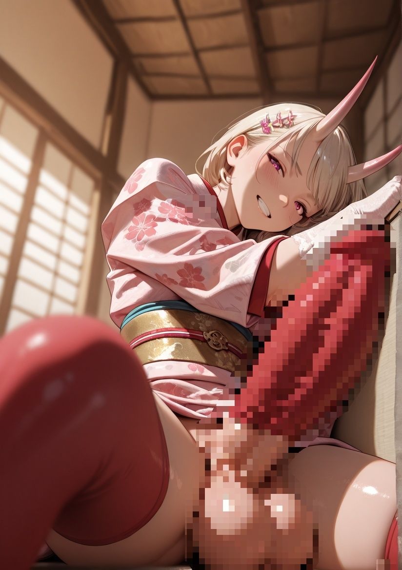 ふたなりコスプレ写真集 鬼編のサンプル画像 6