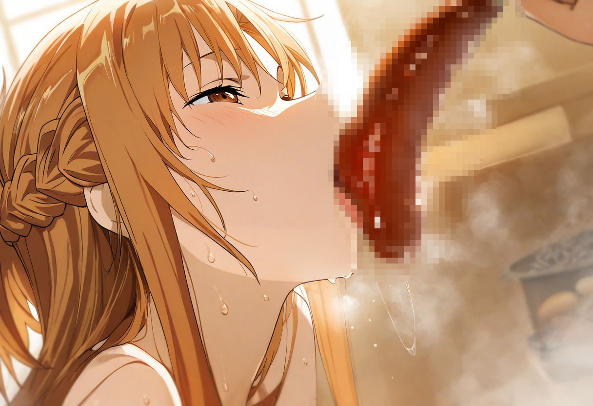 アスナさんがかたくておっきなソーセージをペロペロ Vol.1+Vol.2の画像9