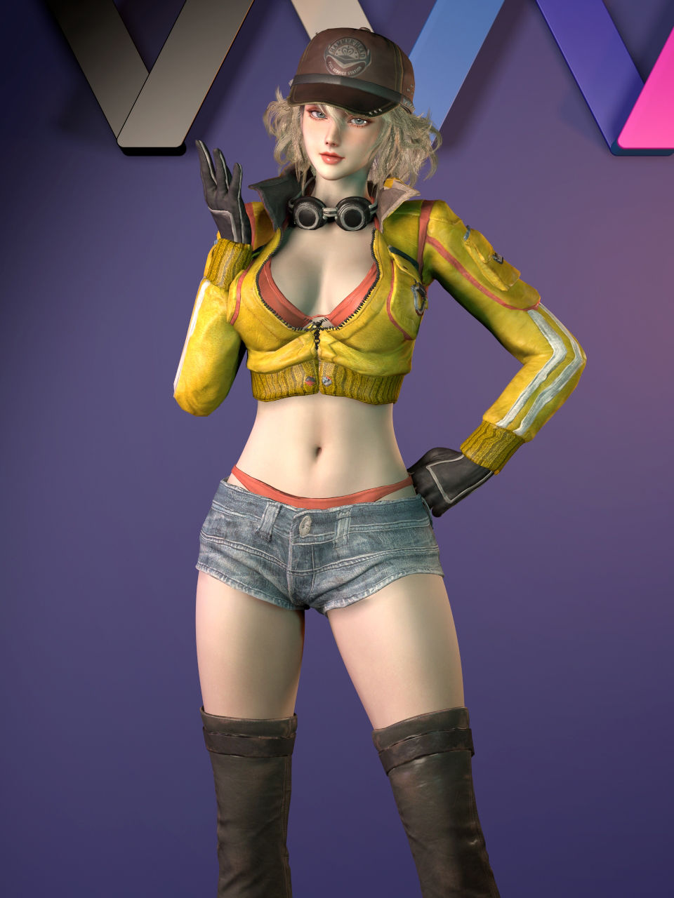 サンプル画像1:全裸ビッチダンス Vol.10(Digital Art Classic) [d_535967]