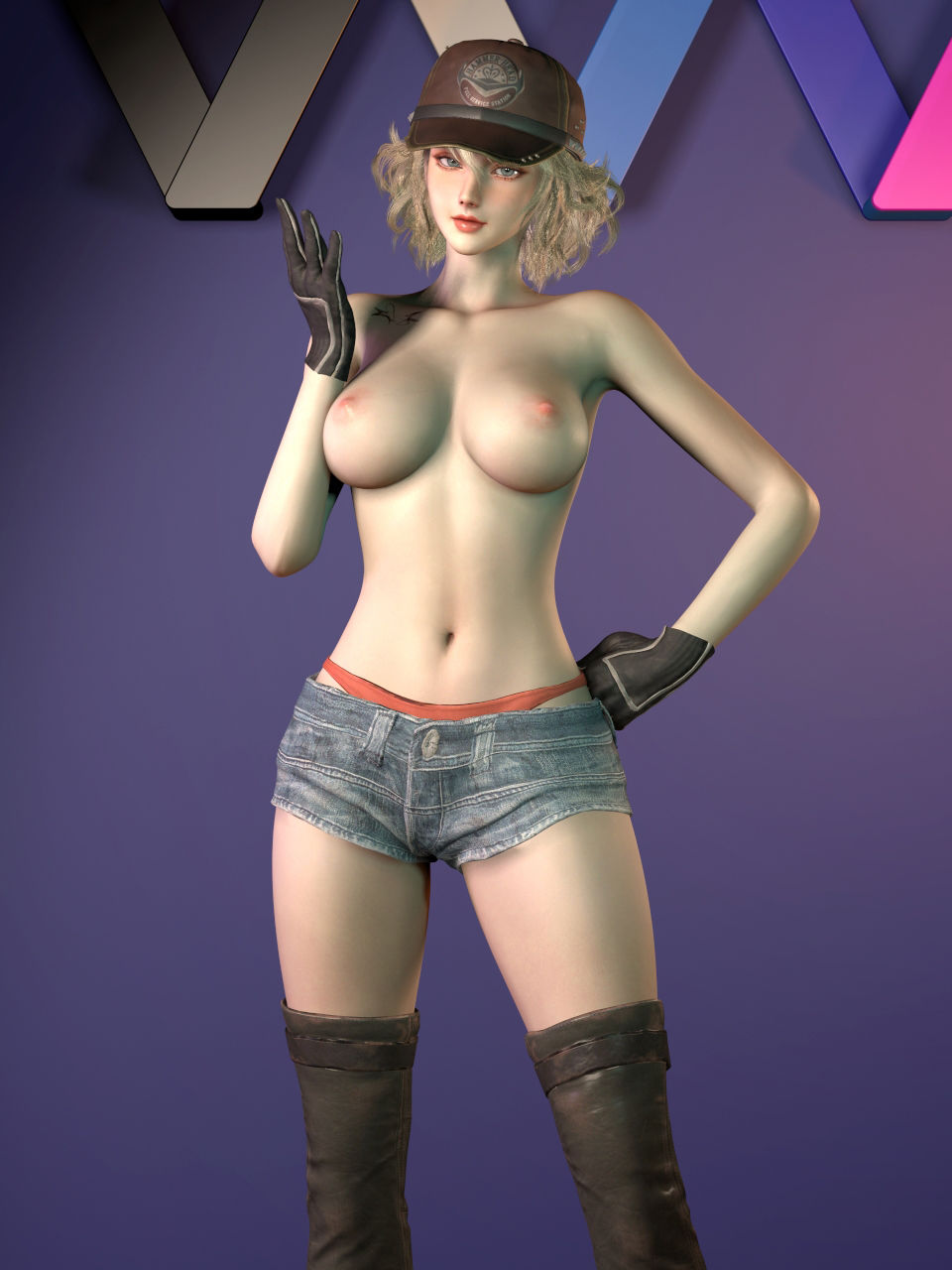 サンプル画像2:全裸ビッチダンス Vol.10(Digital Art Classic) [d_535967]