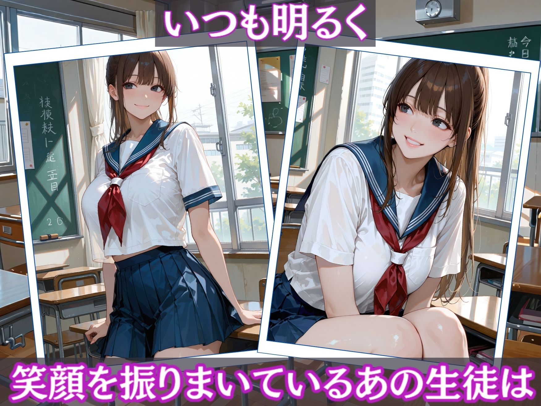 サンプル画像1:見下し女子校生調教支配(mapuememaru) [d_536150]