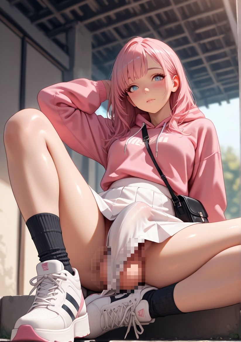 ふたなりコスプレ写真集 私服編のサンプル画像 6