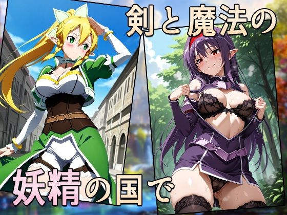 【ALO】妖精女子達と秘密の種付け交尾(フェアリーダンス)の画像1