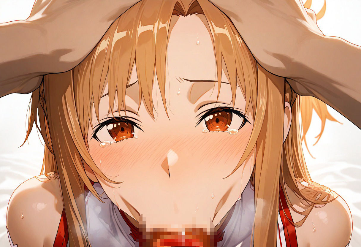 アスナさんがかたくておっきなソーセージをペロペロ ぐぽぐぽディープ編 Vol.1+Vol.2の画像6