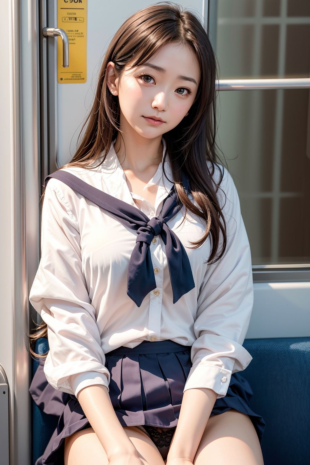 キュートなパンチラ電車4のサンプル画像 6