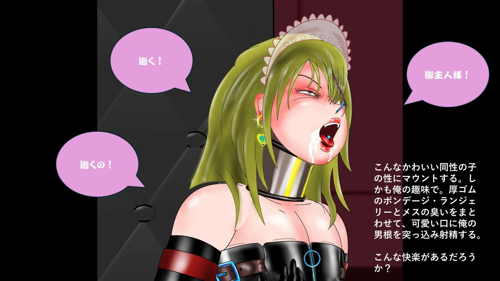 マゾメイド欄の性器破壊奉仕性活 PDF付きの画像3