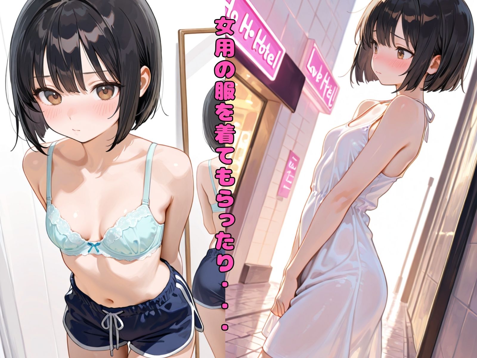 サンプル画像5:TSした親友とのセックスが最高に気持ちいい(チョコラッテ) [d_538189]