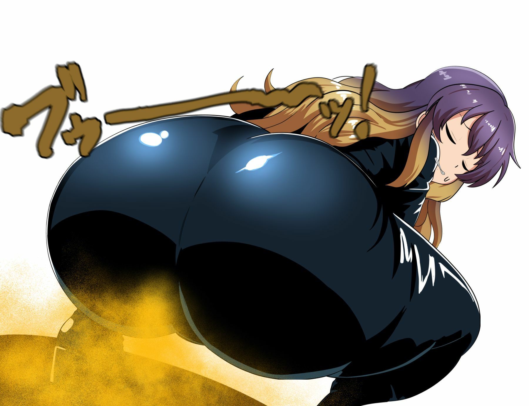 サンプル画像2:おなら・放屁イラスト＆アニメ動画集（4）(香り箱の陳列棚) [d_538402]