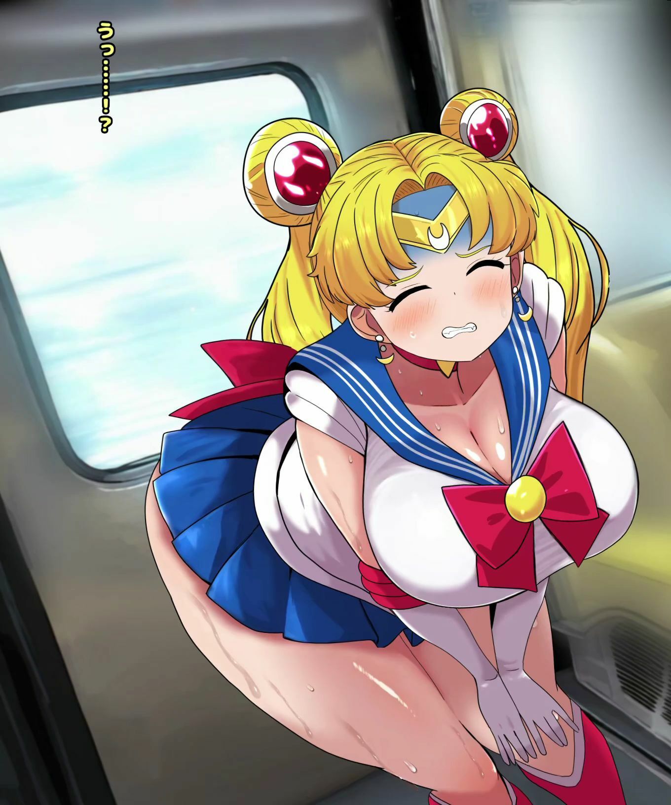 サンプル画像2:便意我慢＆着衣脱糞アニメーション（17）セー●ームーン(便意我慢研究会) [d_538406]