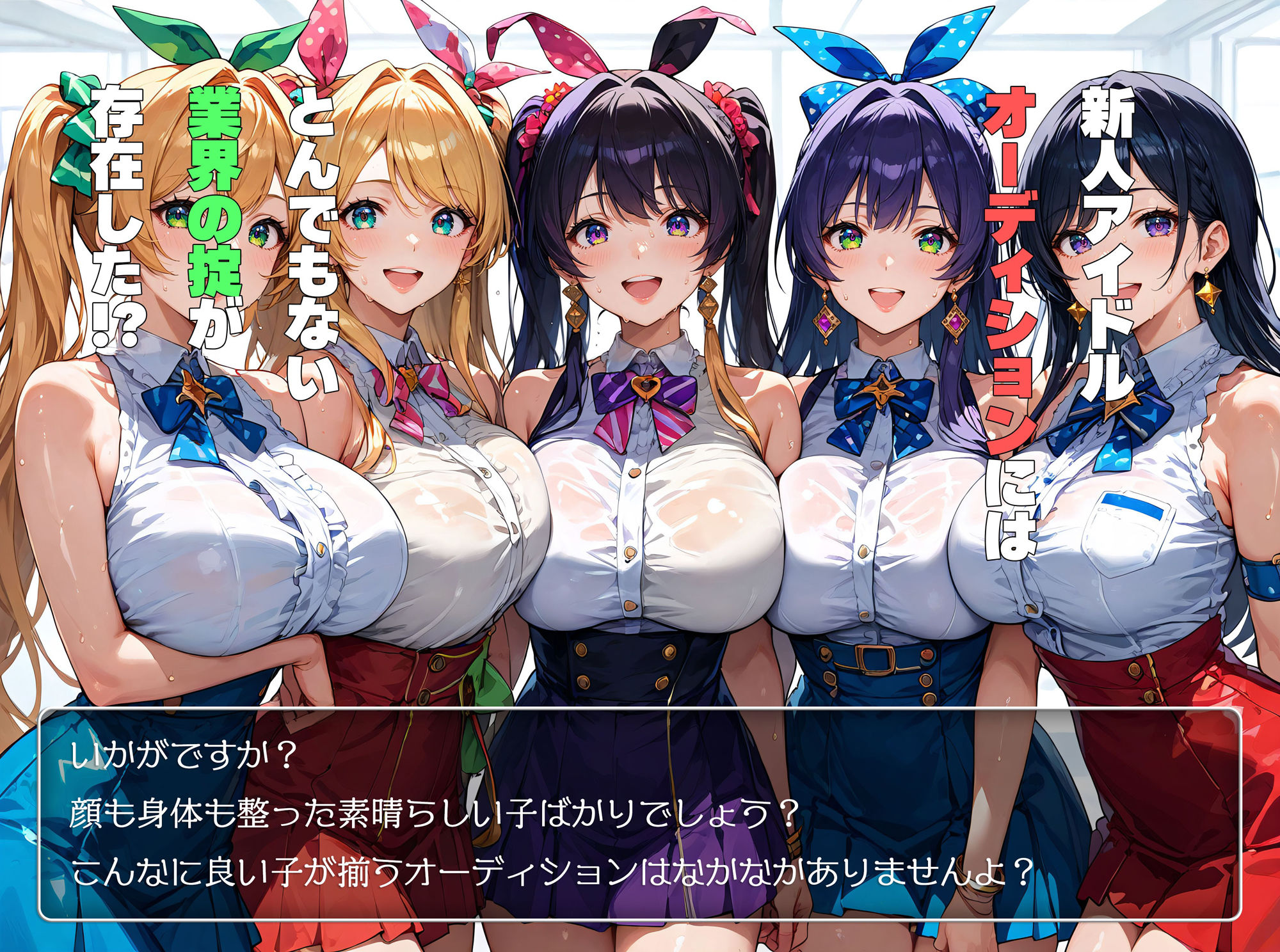 サンプル画像2:新人アイドルオーディション！ヤレば売れっ子！(ヤミコレ) [d_539105]