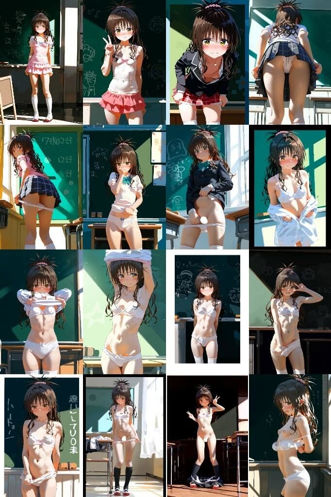 サンプル画像1:【500枚】性的いじめ〜校内全裸徘徊自慰強要レ●プ〜結城美柑(アライアイ) [d_539591]