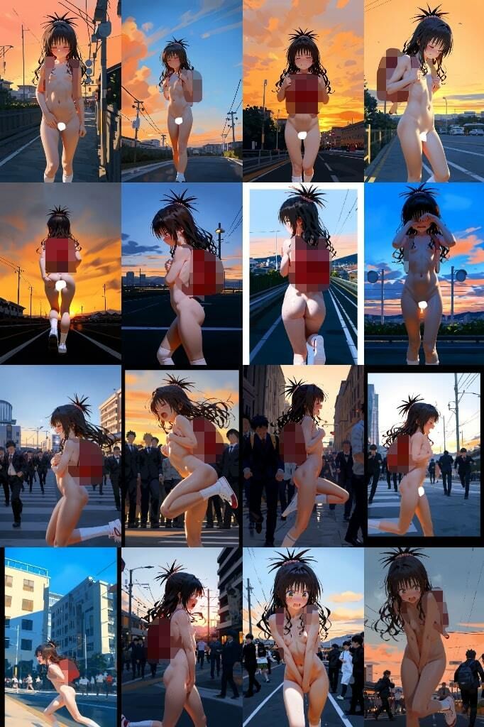 【500枚】性的いじめ〜校内全裸徘徊自慰強要レ●プ〜結城美柑