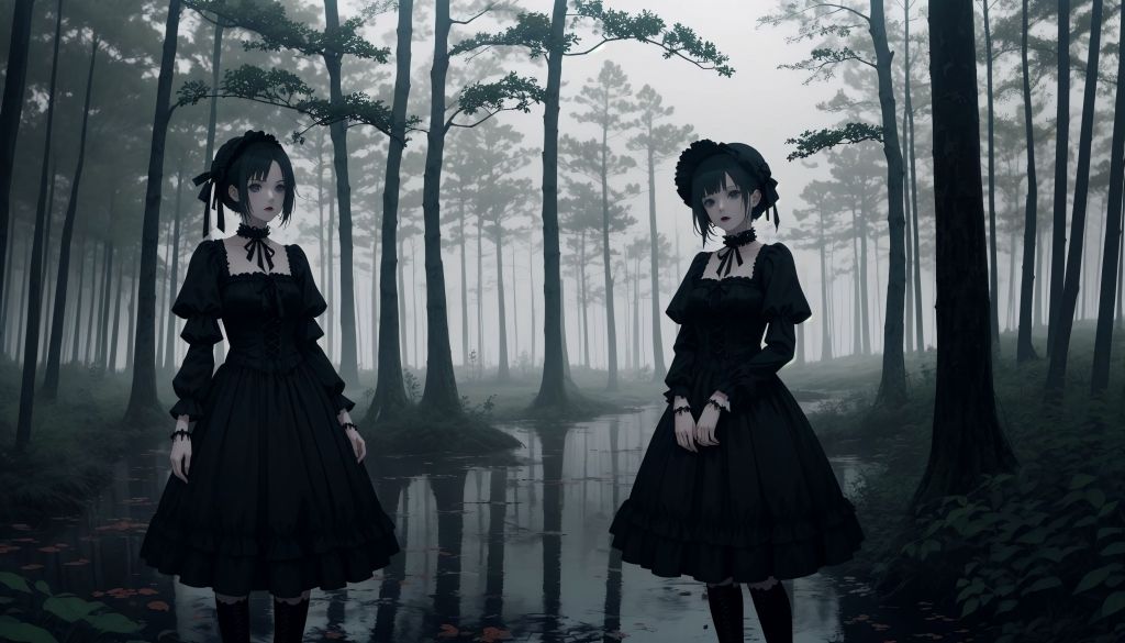 霧の中のゴシックロ○ータ少女のサンプル画像 6