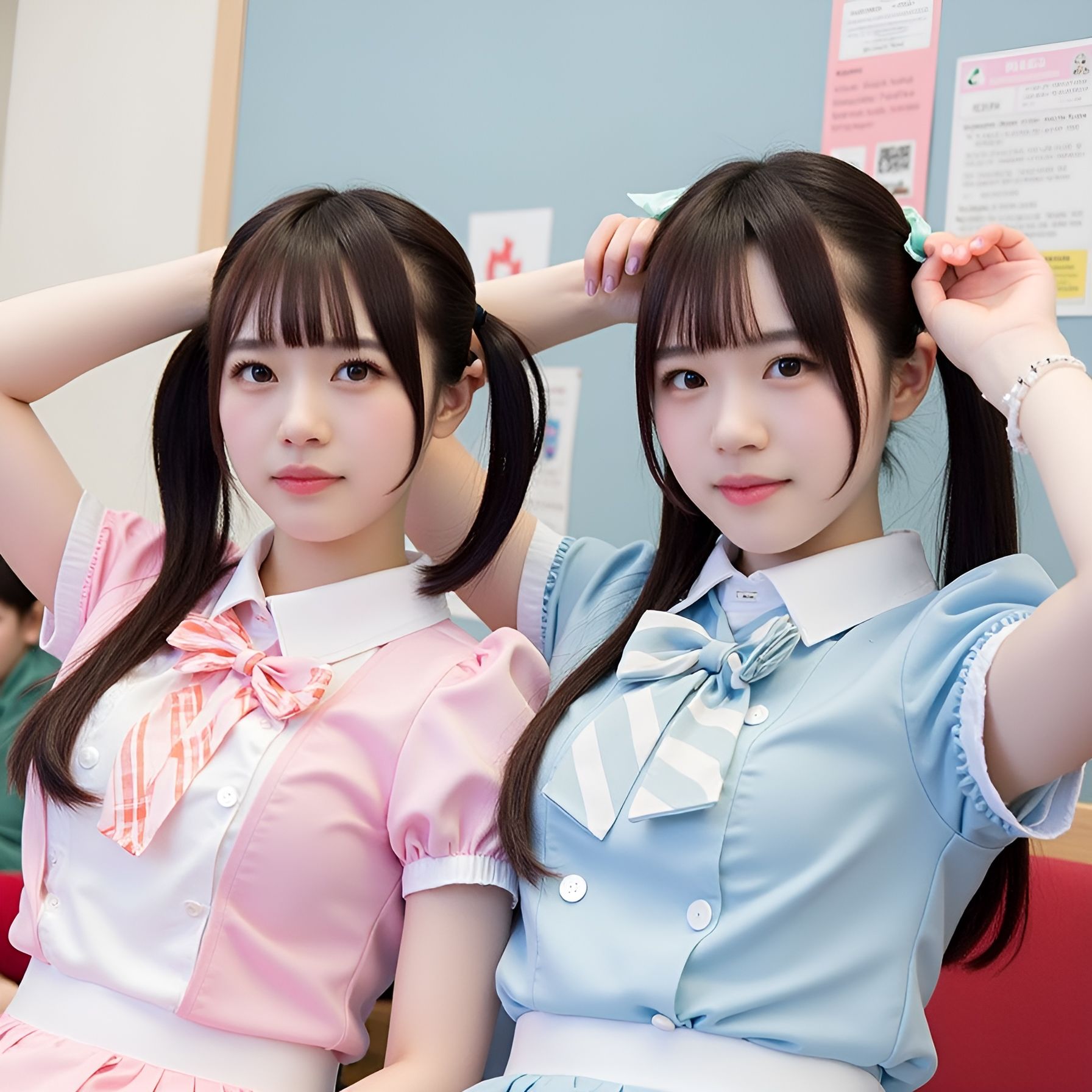 アイドル着衣特化 -AIグラビア写真集-のサンプル画像 6