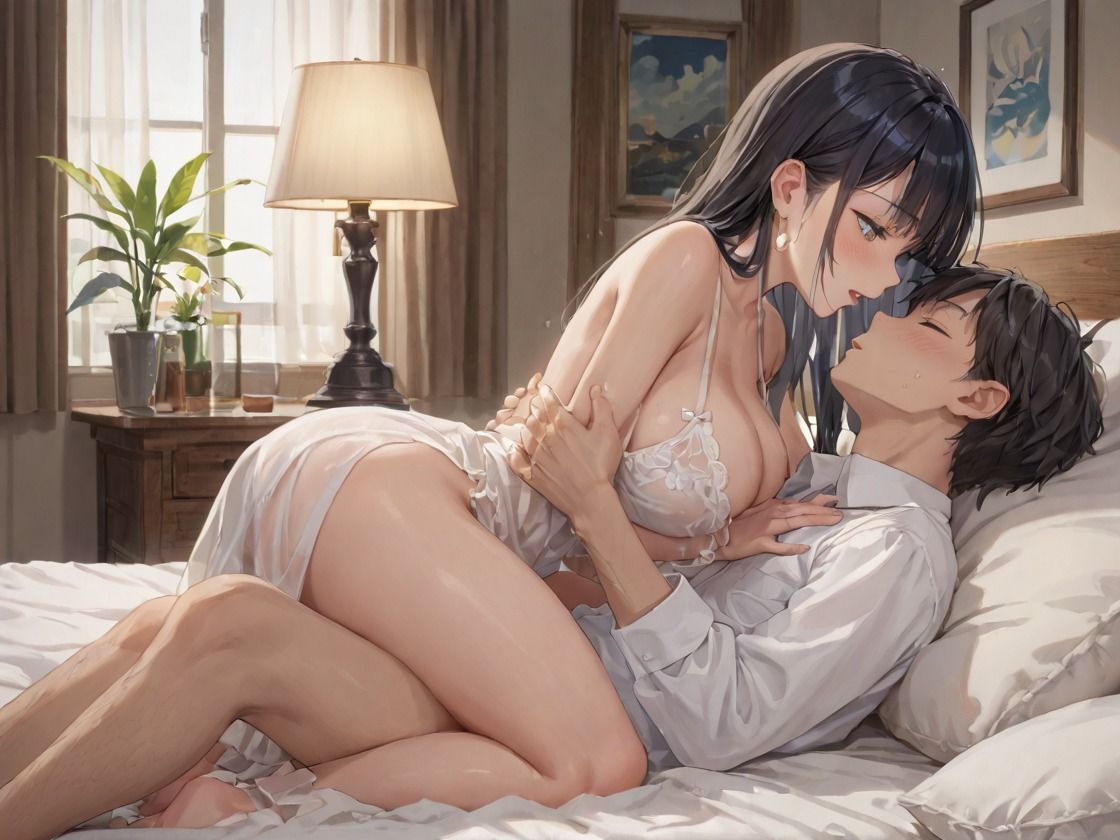 学校でスレンダー巨乳JKと放課後に大人の性教育 画像10