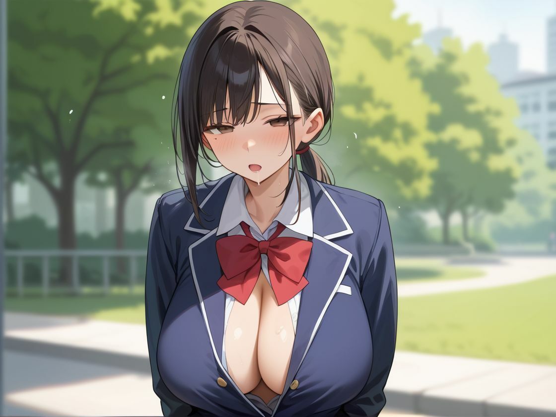 屋内外問わずイキ狂いする女子校生のサンプル画像 6