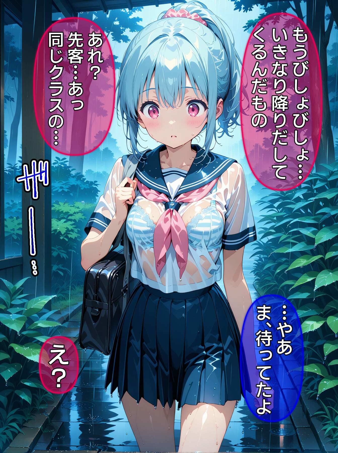 サンプル画像1:【CG】即堕ちびしょ濡レ●プ（10枚）01(ばななメモリアル) [d_540890]