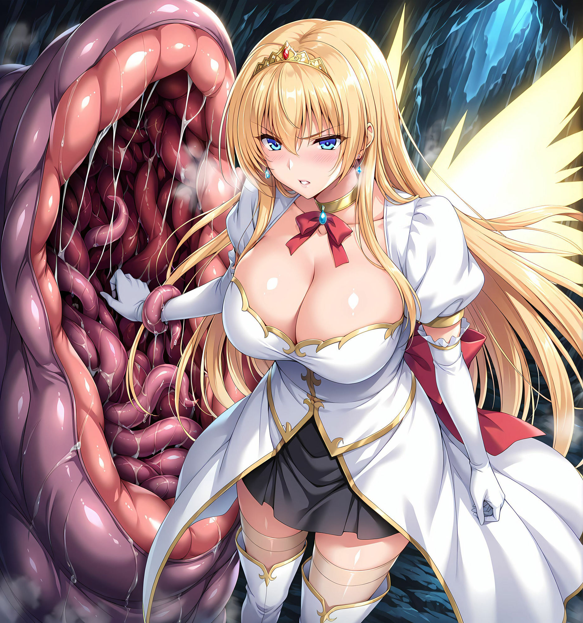 サンプル画像3:ジャンヌ洗脳丸呑み悪堕ち〜淫魔化転生〜(ochiruevil) [d_541085]