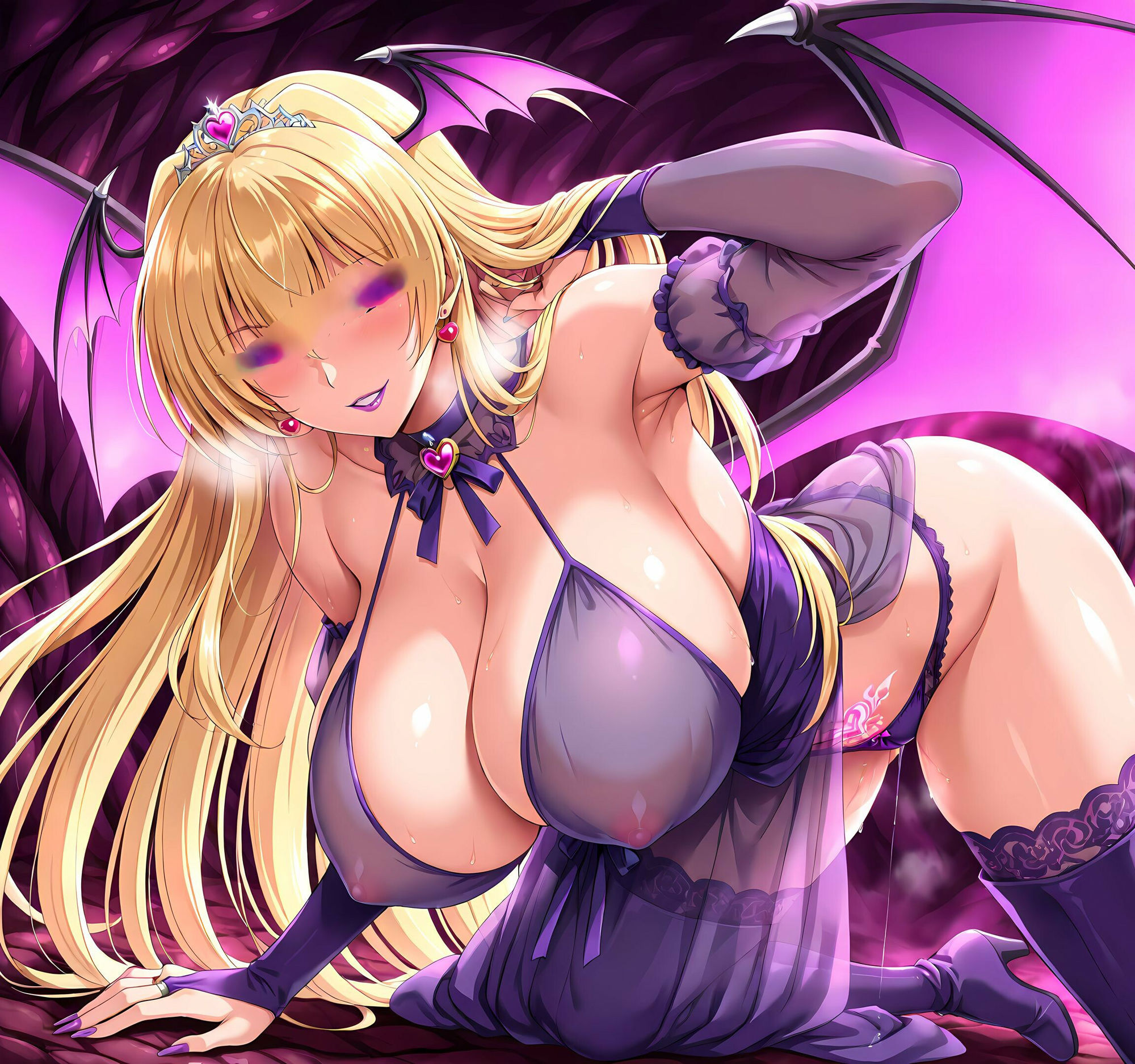 ジャンヌ洗脳丸呑み悪堕ち〜淫魔化転生〜