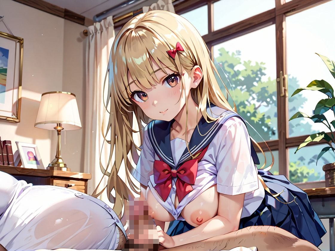 クラスの生意気な金髪ギャルを懲らしめるために調教中出しセックス！のサンプル画像 6