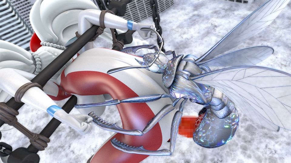 サンプル画像1:光の女神メロディナVS六大異種(四次元少女ネオス) [d_541460]