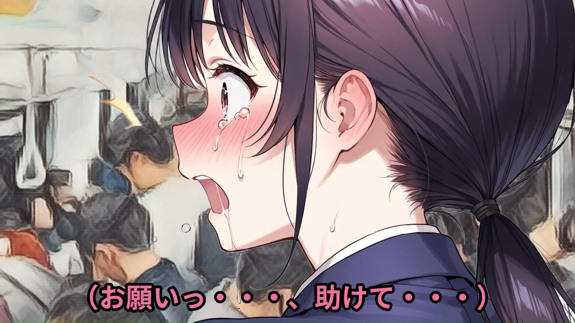 【少女痴●体験告白】穢れを知らない新入生の女子校生を通学初日の満員電車で蹂躙した話（前編）