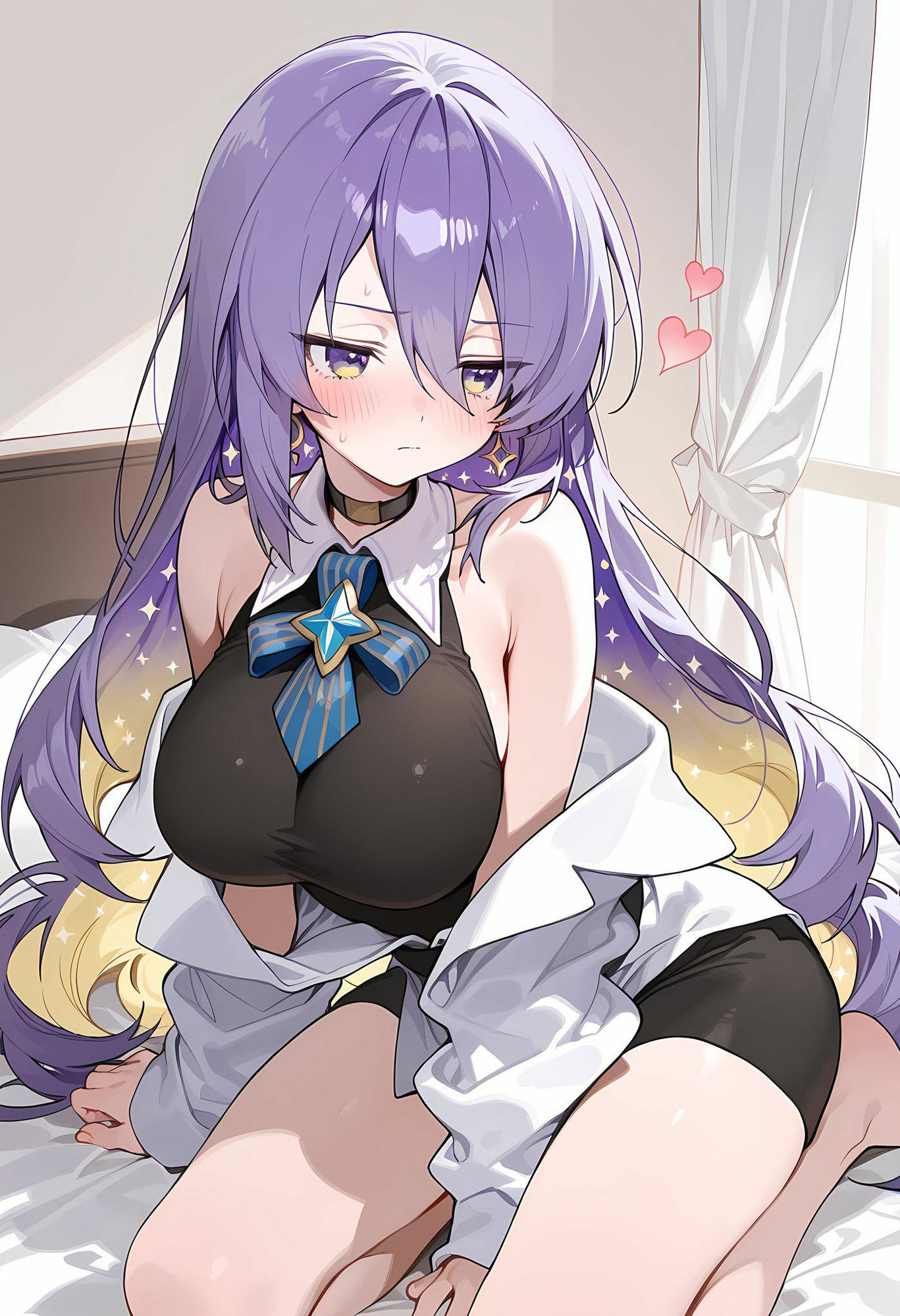 ムー◯・ホシノヴァとラブラブえっちの画像1