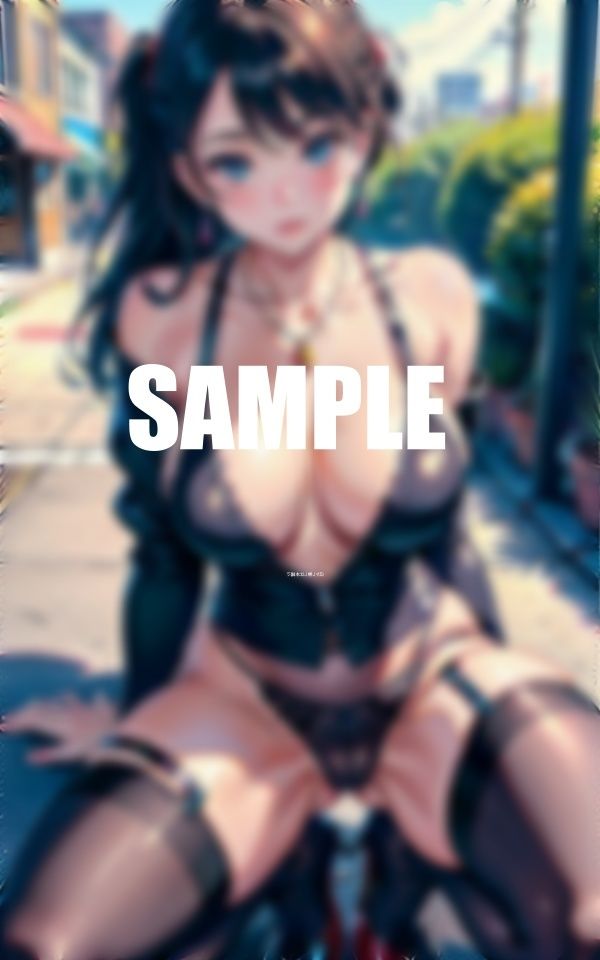巨乳セクシーランジェリー痴女街で男漁り火照った体は我慢できないのサンプル画像 6