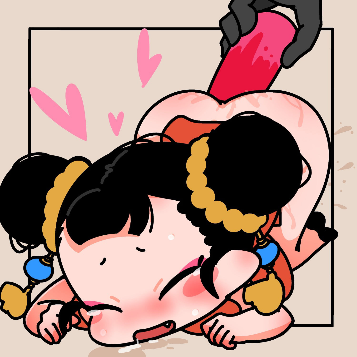 サンプル画像1:チャイナタウンミートgifCG集2025年2月号(一ドル硬貨) [d_542987]