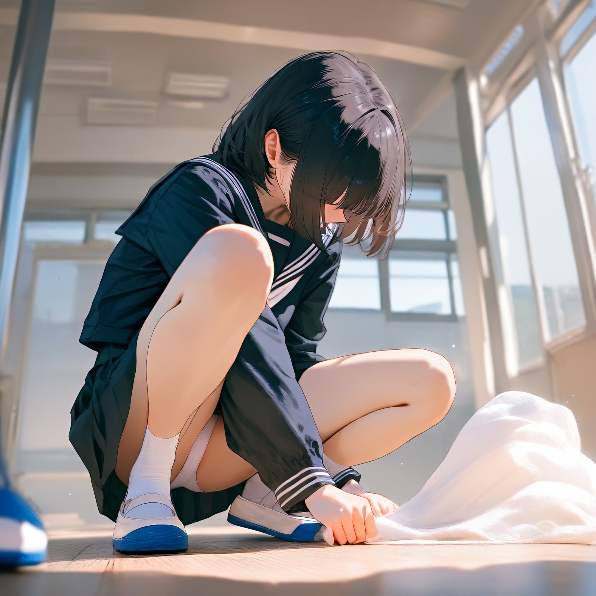 サンプル画像1:制服少女-Fetish-(電脳戯画) [d_543568]