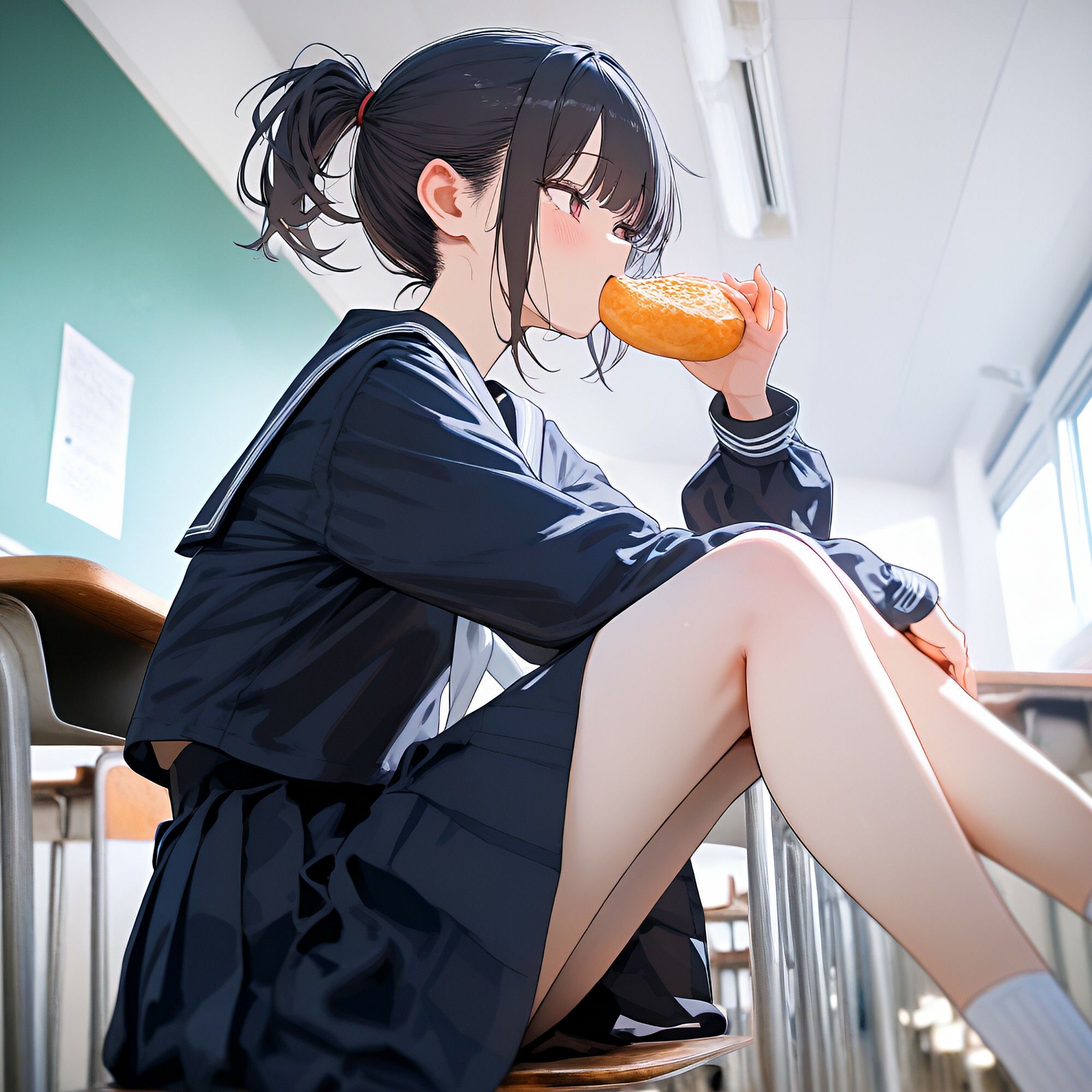 サンプル画像3:制服少女-Fetish-(電脳戯画) [d_543568]