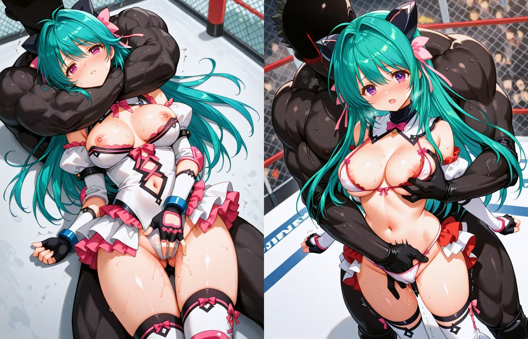 AI敗北少女CG集vol.11 魔法戦〇レムティア〇ータ陥落のサンプル画像 6