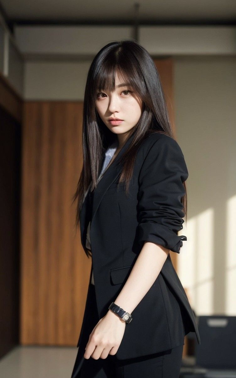 【美女名録】vol5.7  秘書の誘惑。冷たくても、惹かれてしまう。 199枚  【AIグラビア写真集】のサンプル画像 6