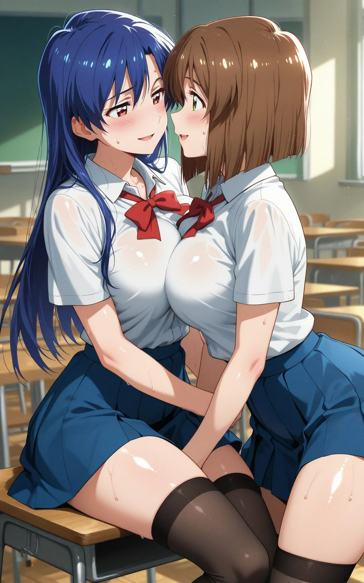 【発情美少女】【百合】アイドル☆スター 如月☆早×萩☆雪歩の画像1