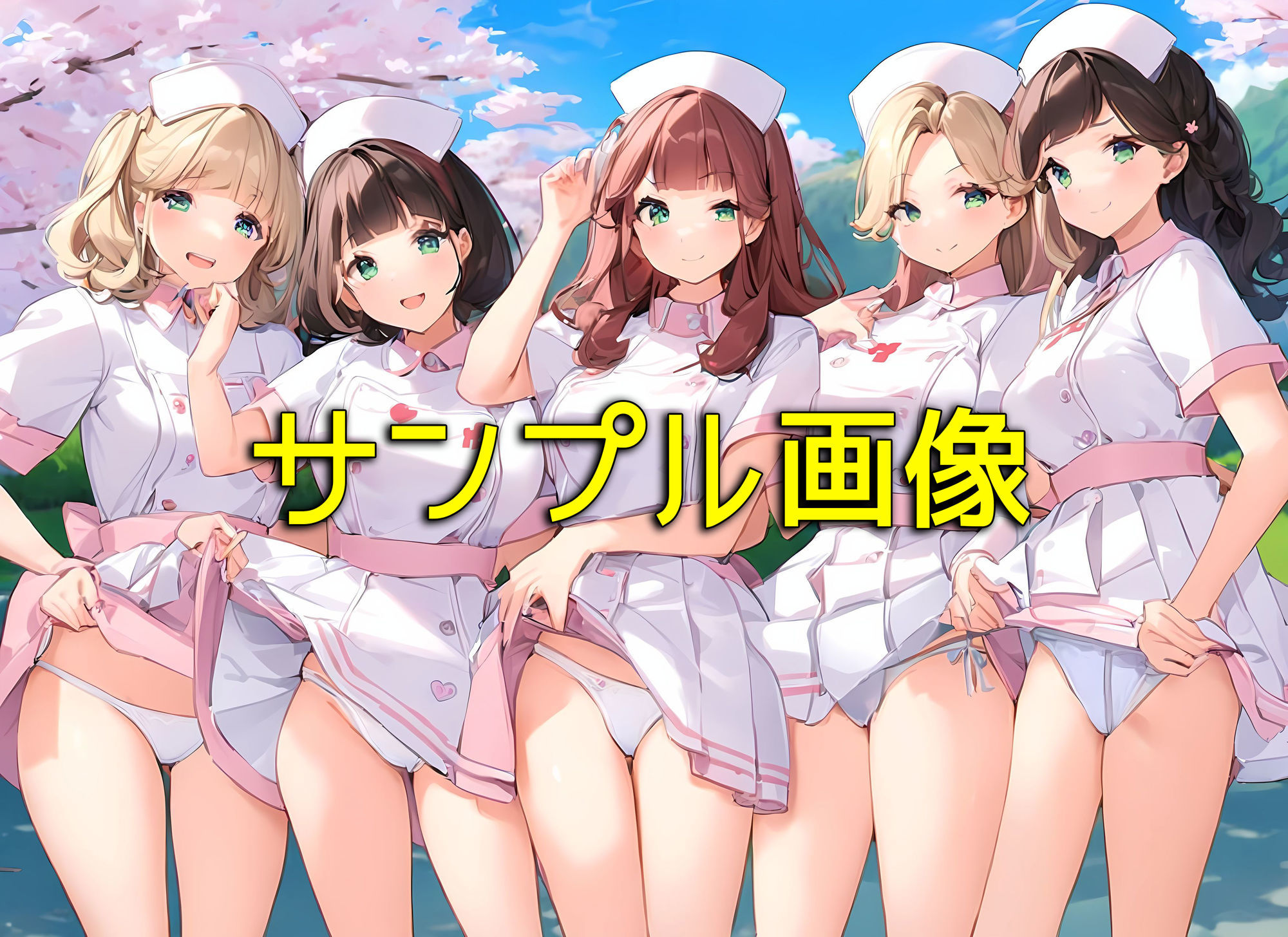 これは！勃起改善が出来るパンチラお花見ナースのいる現場に行ってみた