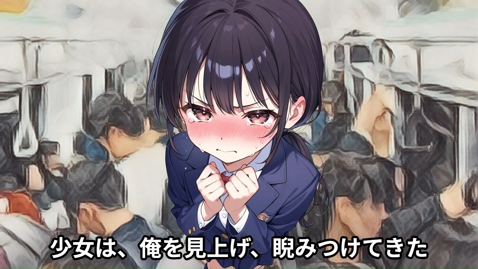【少女痴●体験告白】穢れを知らない新入生の女子校生を通学初日の満員電車で蹂躙した話（後編）