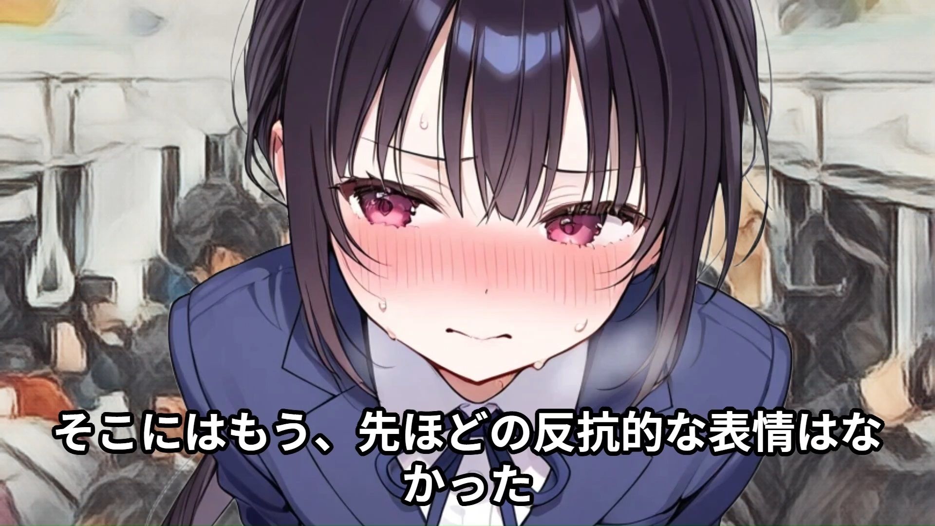 サンプル画像4:【少女痴●体験告白】穢れを知らない新入生の女子校生を通学初日の満員電車で蹂躙した話（後編）(少女痴●体験告白) [d_546837]