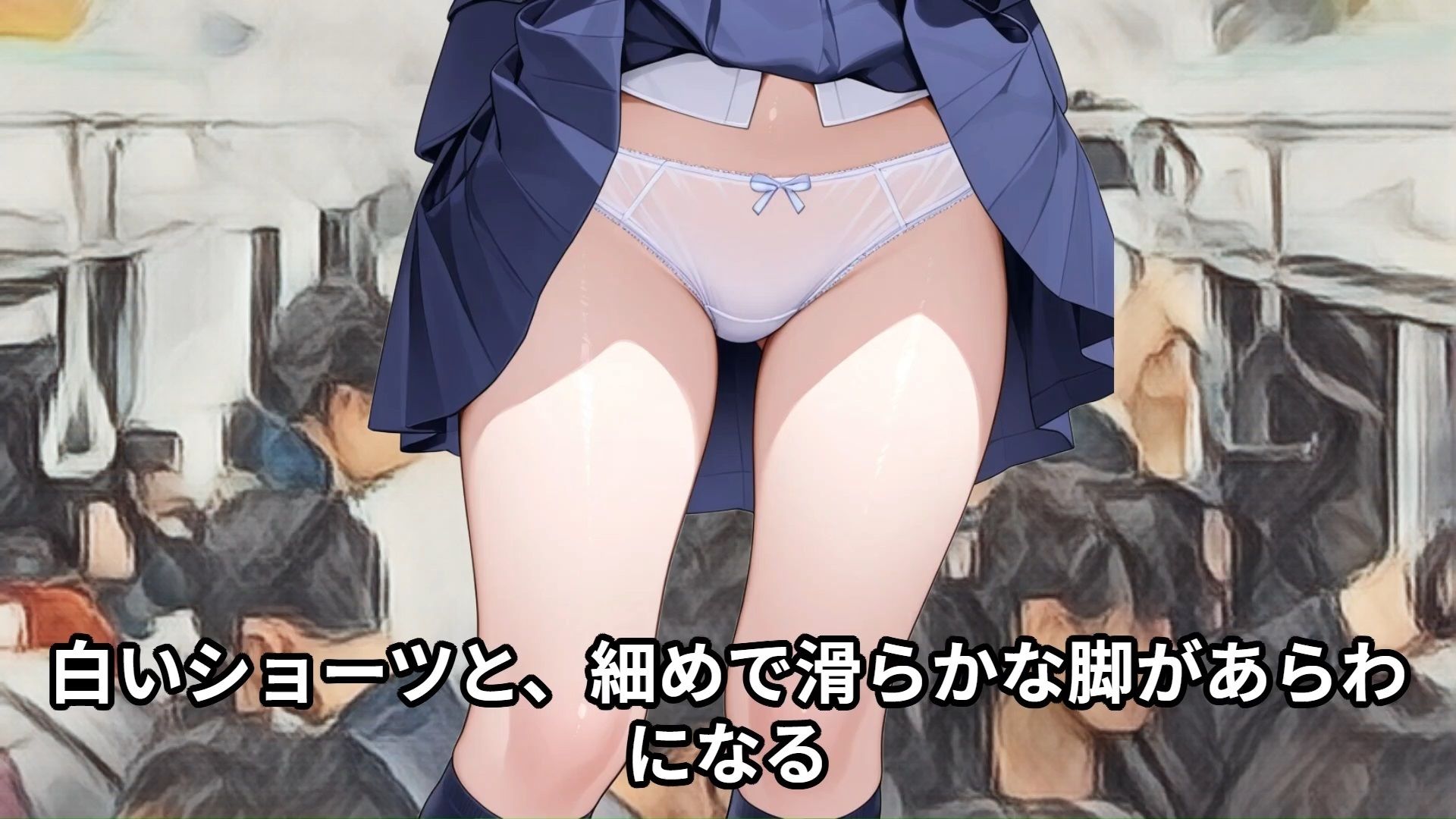 【少女痴●体験告白】穢れを知らない新入生の女子校生を通学初日の満員電車で蹂躙した話（後編）