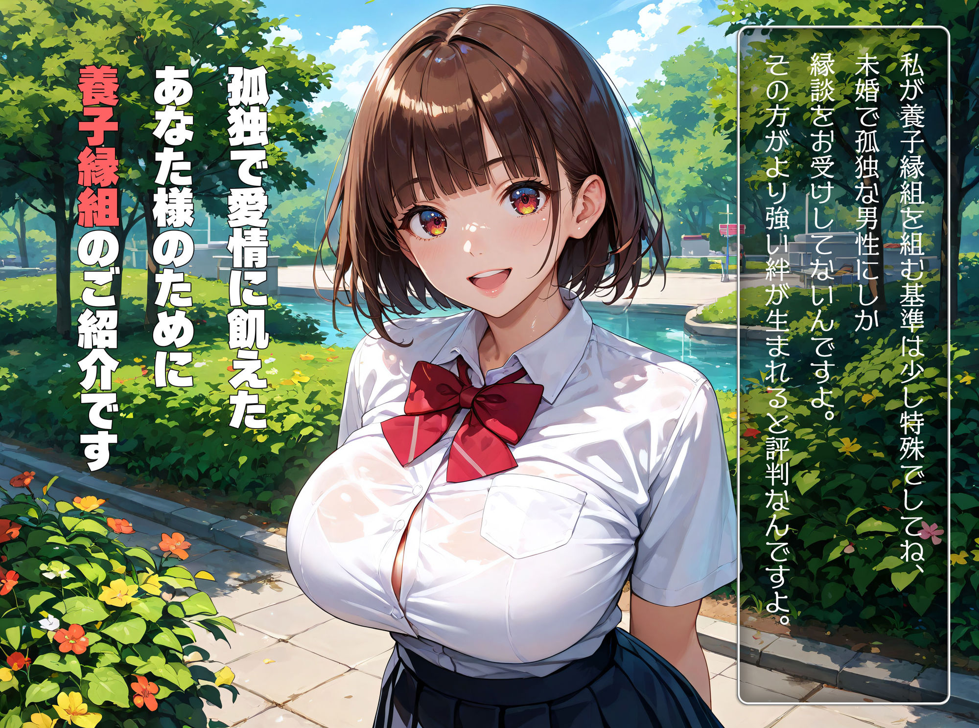 爆乳の養子を僕のオナペットに教育しましたの画像2