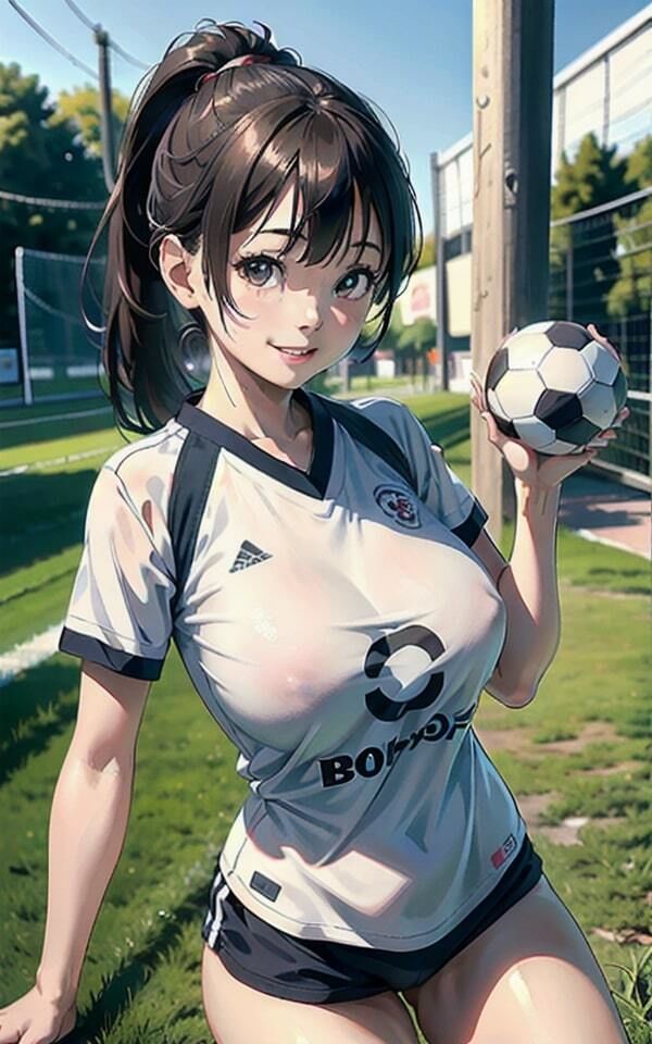 女子サッカー部の後輩はビッチ!おっぱいを見せつけてくる露出狂だった!!の画像7