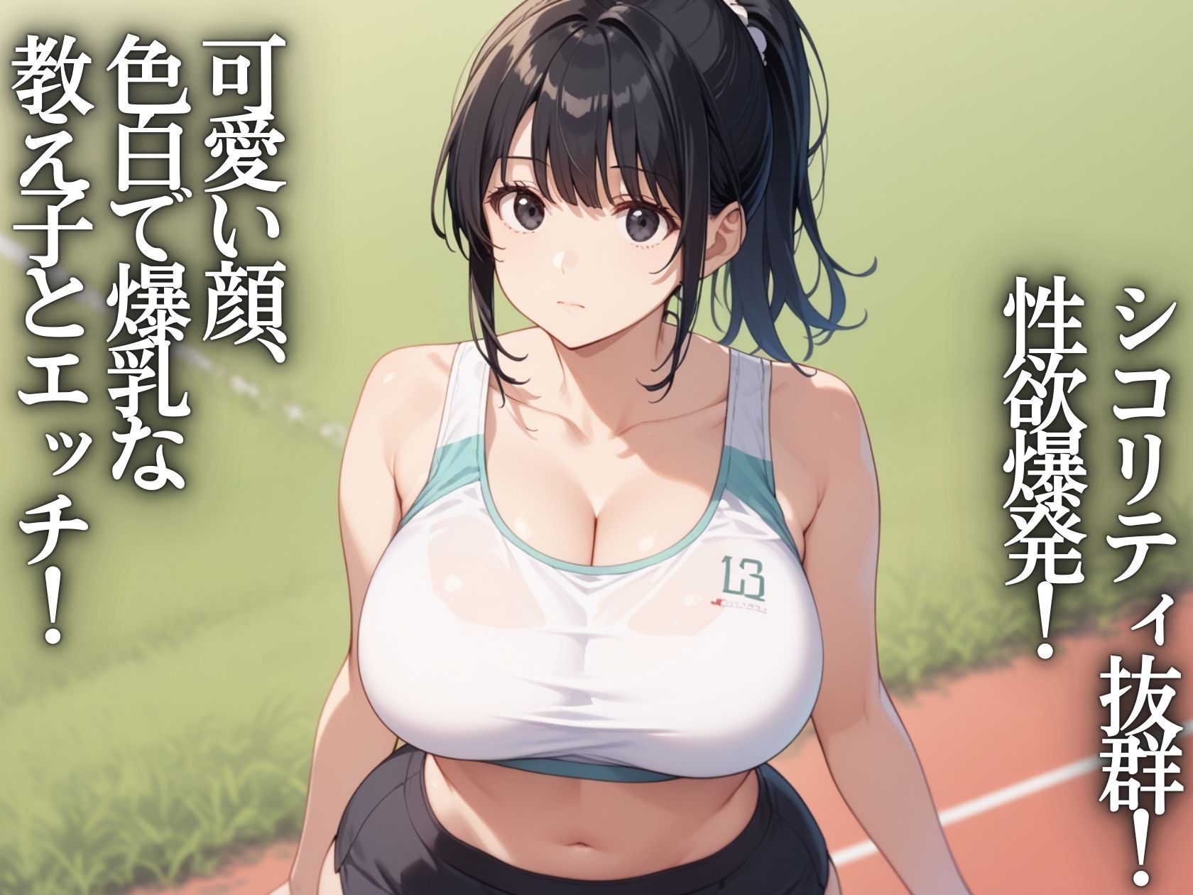 爆乳学園〜陸上JK子作り特訓の画像1