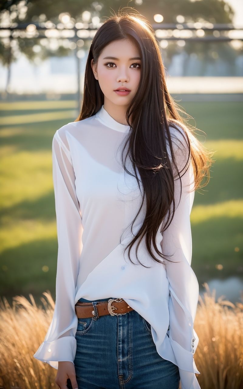 AI美女写真集┃シースルーな美女の画像10