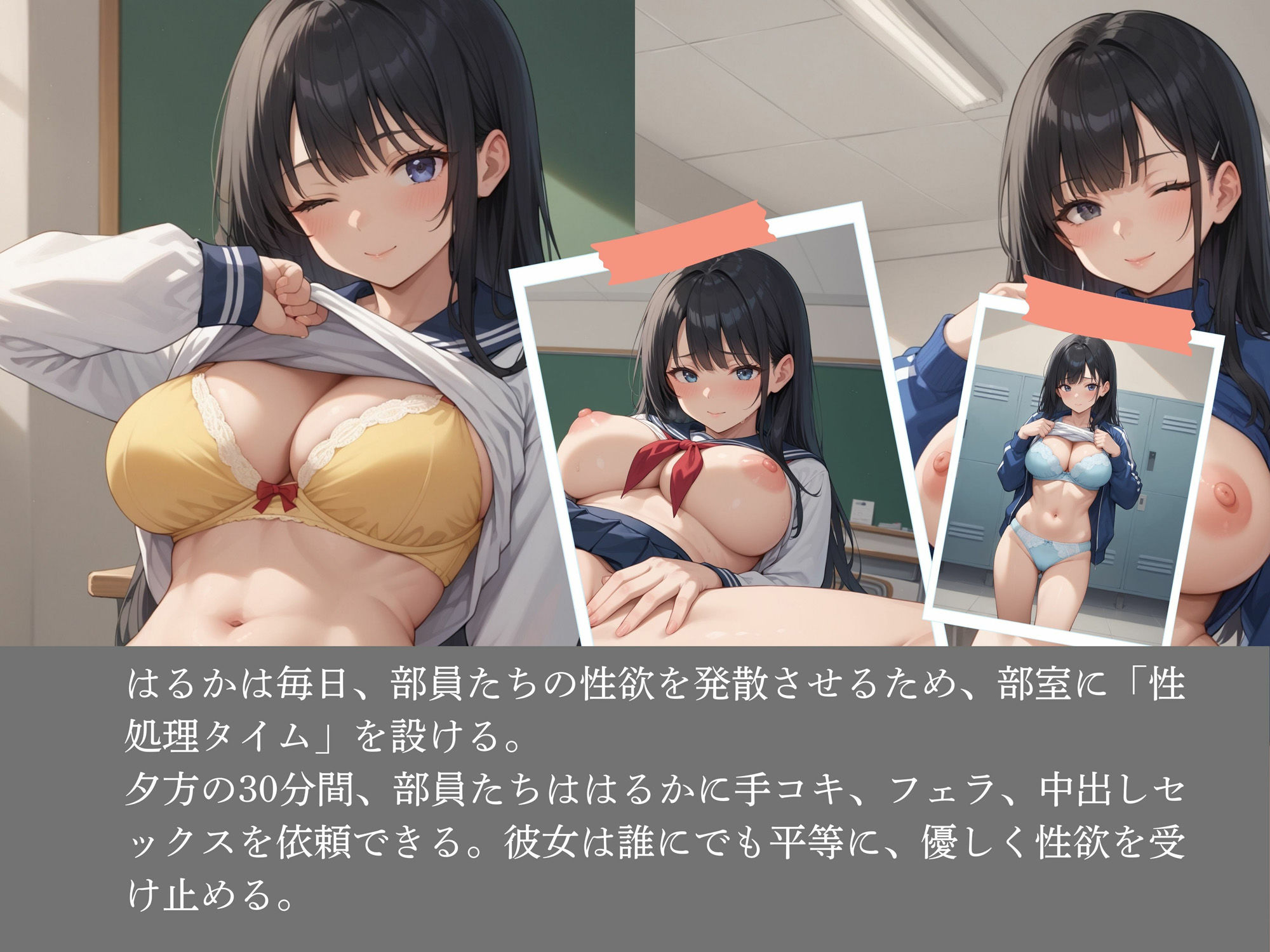 巨乳マネージャーは強豪野球部の性処理係の画像2