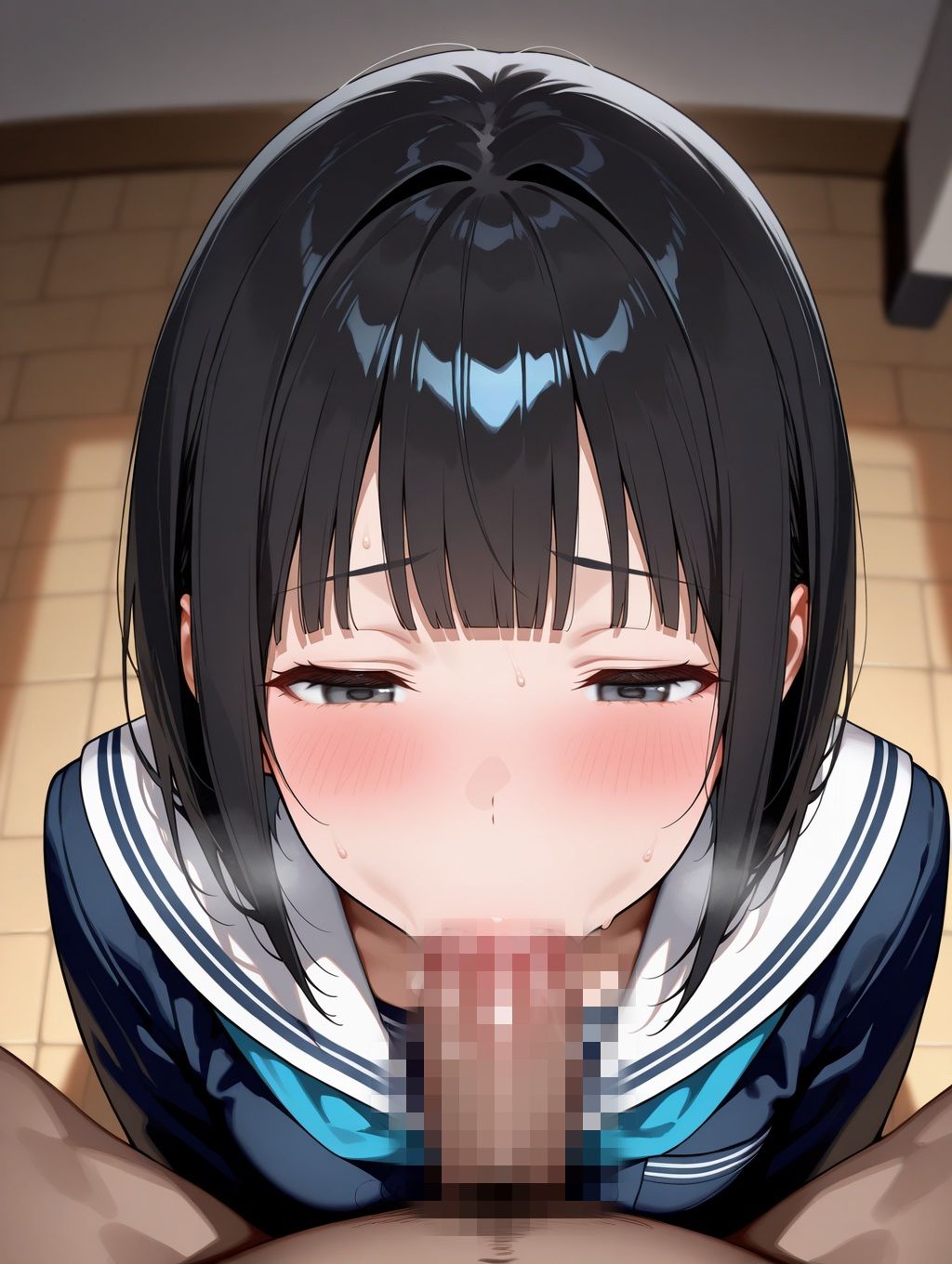 優等生の私はキモおじの種付けセックスで壊されるのサンプル画像 6