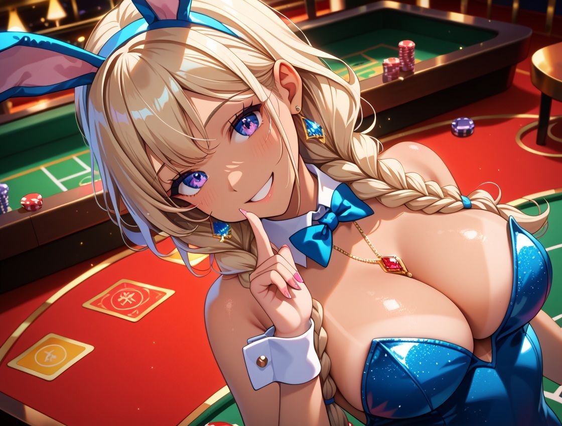 景品はバニーガールとのプレイ?バニーガールカジノのサンプル画像 6