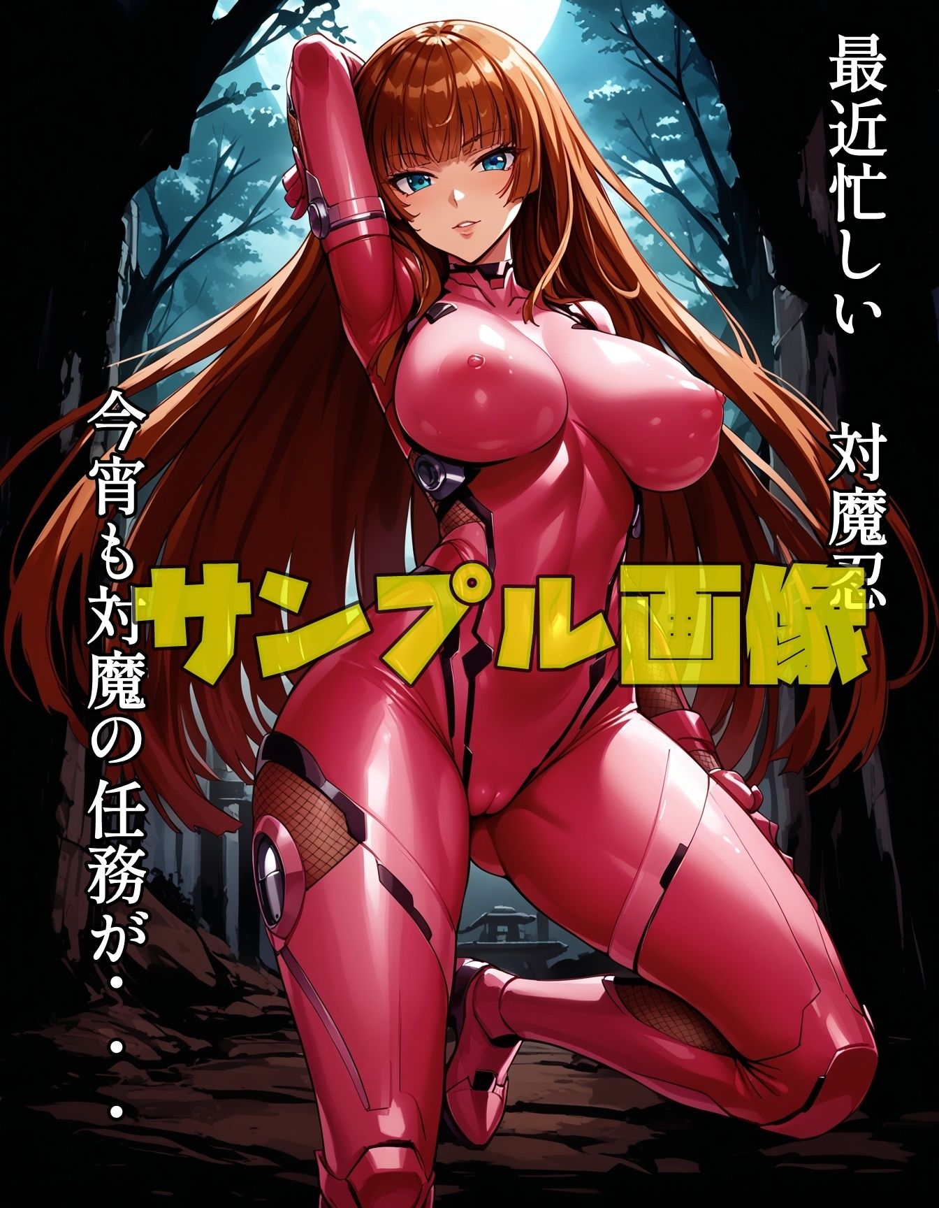 やっぱり捕まるピンクの対魔忍の画像1