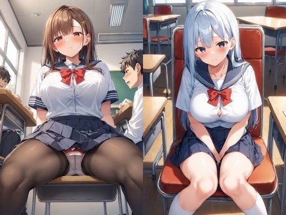 変態教師に、毎日焦らされ続けた清楚な巨乳女子校生が、痴女に変わるまでのサンプル画像 6